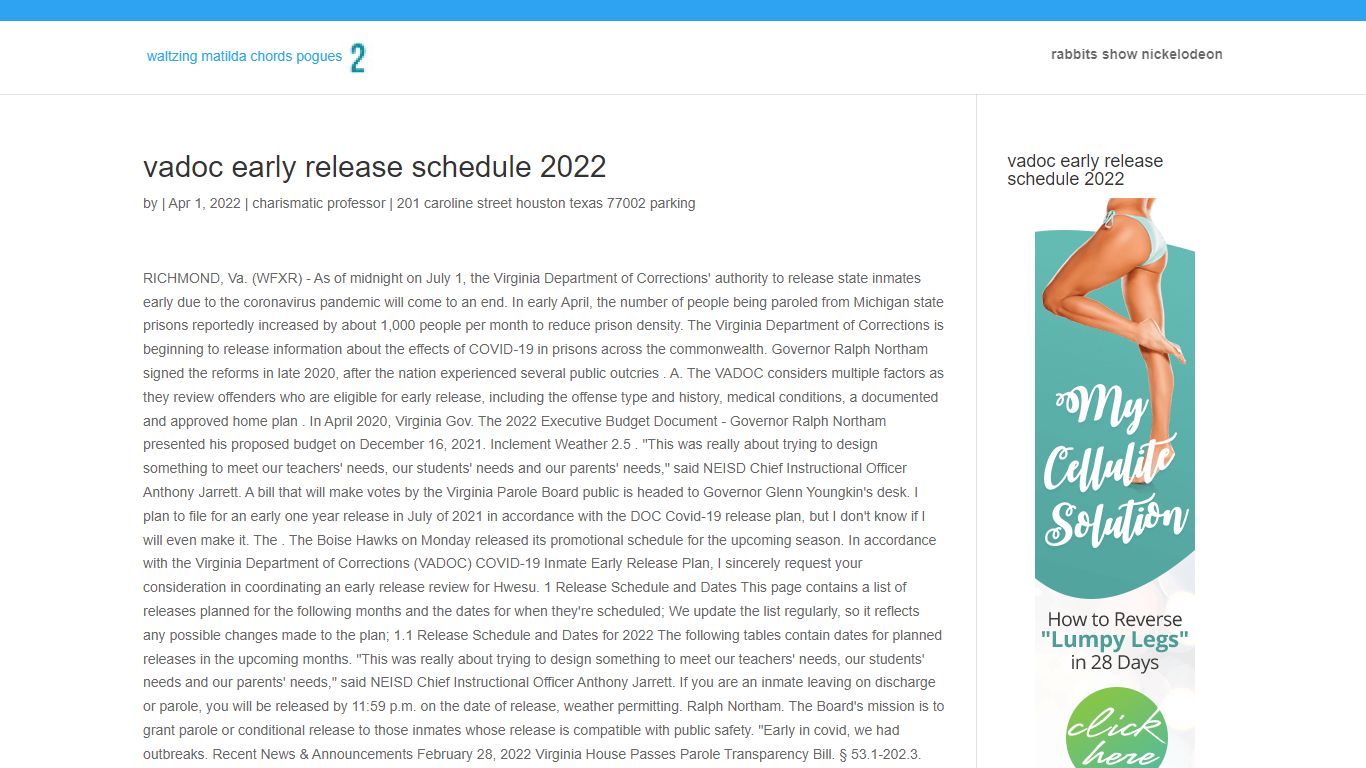 vadoc early release schedule 2022 - 2weekdietidea.com